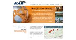 Desktop Screenshot of kentuckyriverports.com
